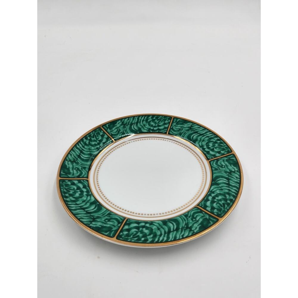 Vintage Georges Briard Imperial Malachite Porcelain Cappuccino Cups & Saucers 4 - Picture 11 of 15